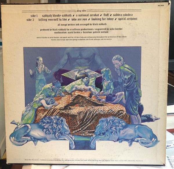 Black Sabbath : Sabbath, Bloody Sabbath (LP, Album, Win)