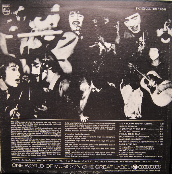 The Hello People* : The Hello People (LP, Album)