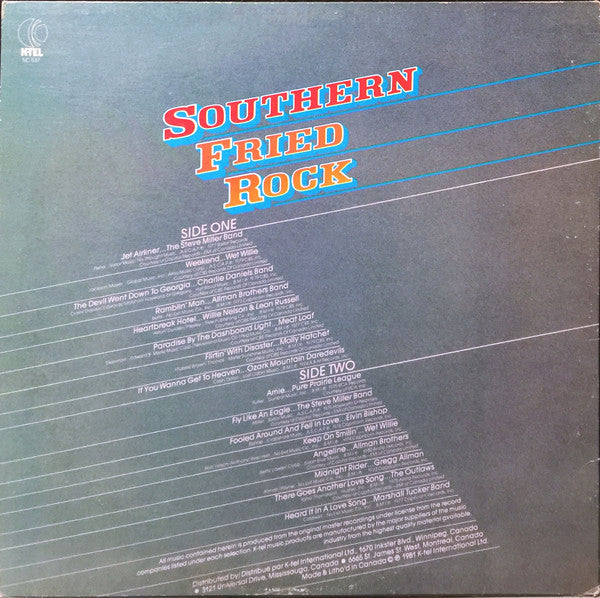 Various : Southern Fried Rock (LP, Comp)