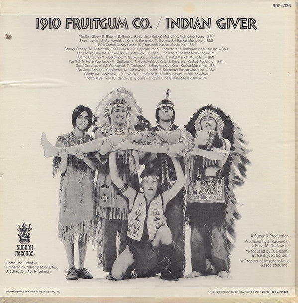 1910 Fruitgum Co.* : Indian Giver (LP, Album, All)
